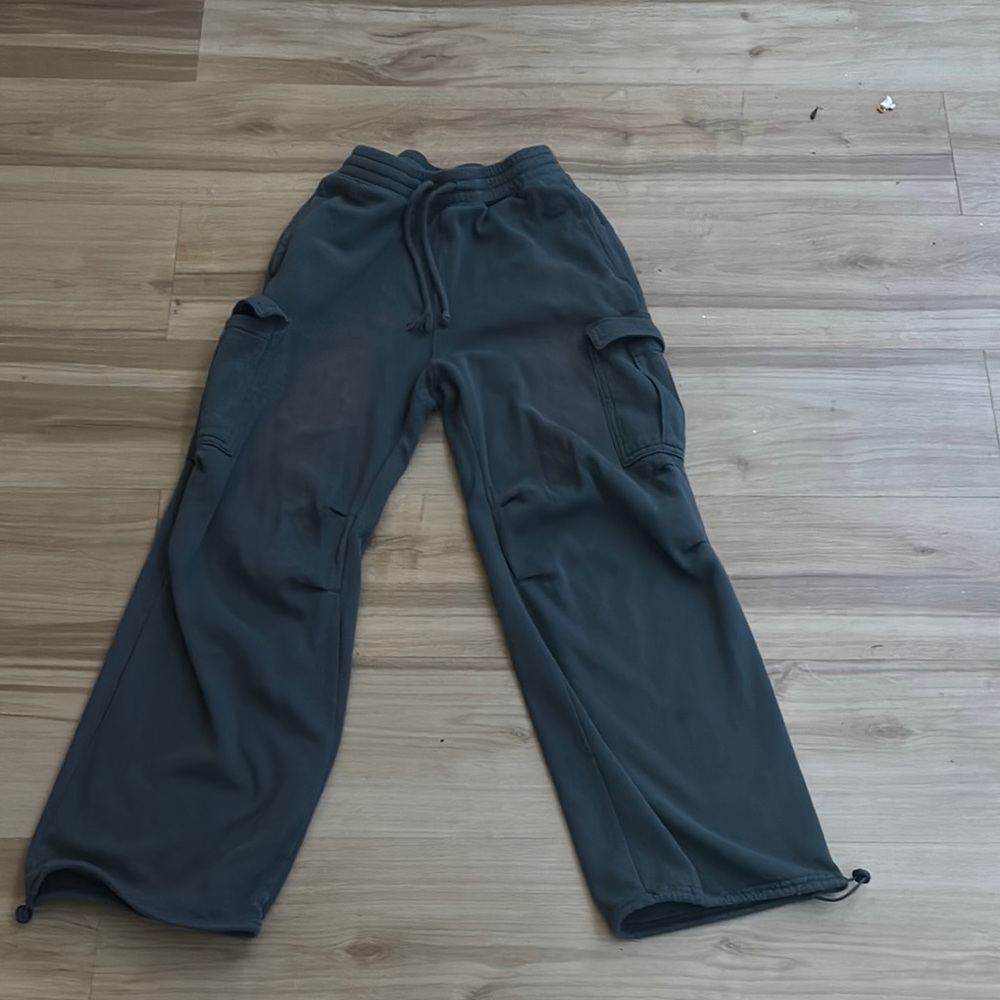 Dark Gray Cargo sweats